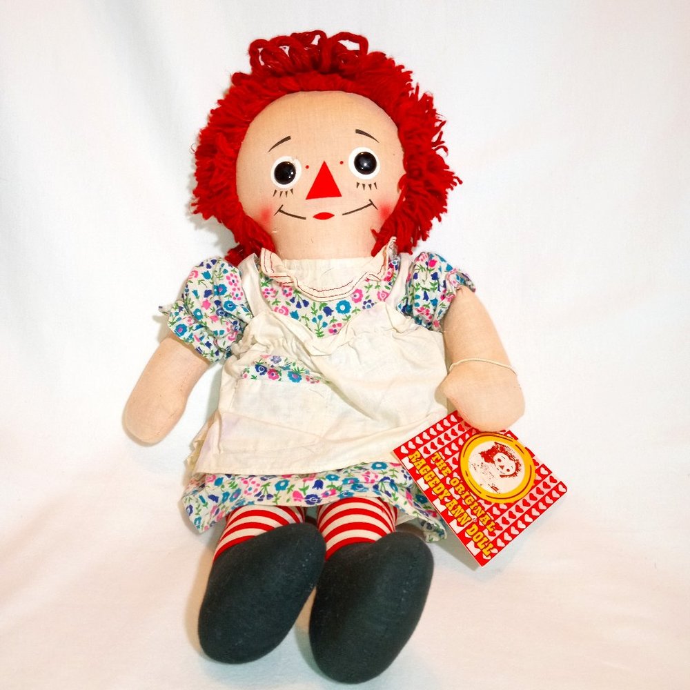 Vintage Knickerbocker's Original Raggedy Ann Doll 1971